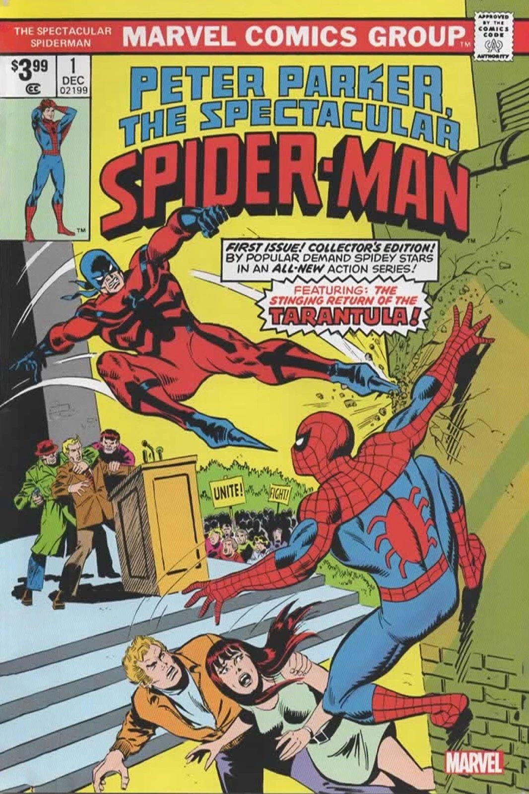 Spider Man Marvel Comic #1 Poster Print