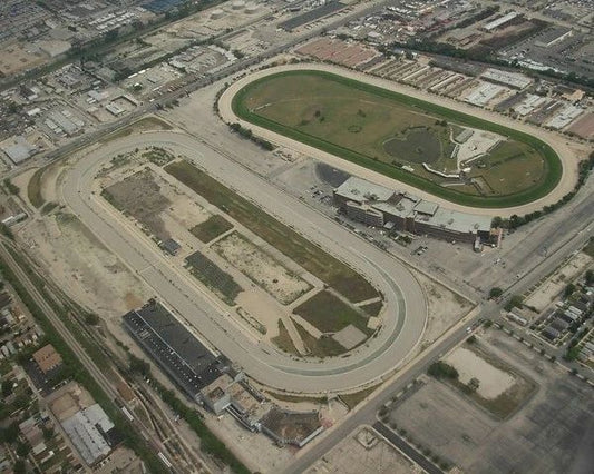 Sportsman'S Park Track Hawthorne Race Course Photo Horse Racing Picture