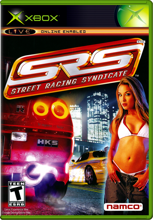 Srs Street Racing Syndicate Xbox Print Poster