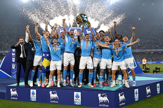 Ssc Napoli League Champions Trophy Celebration Sports Fans Jigsaw Puzzle