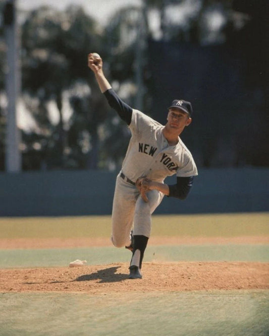 Stan Bahnsen Photo New York Yankees Ny Baseball Picture Mlb