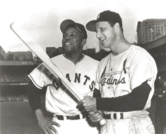 Stan Musial & Willie Mays Magnet Cardinals Giants Baseball Picture Mlb