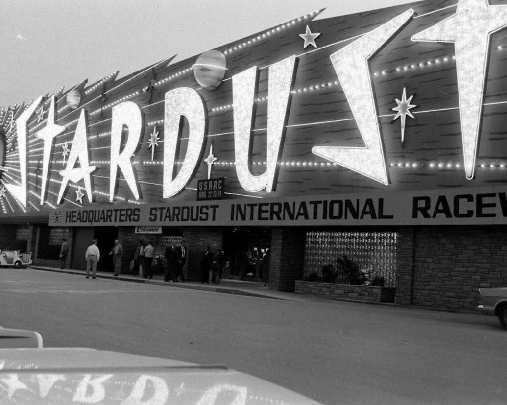 Stardust International Raceway Photo Auto Racing Track Picture Las Vegas