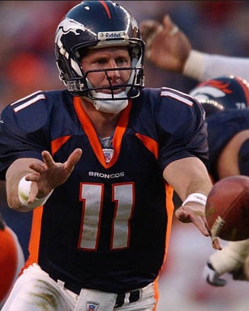 Steve Beuerlein Photo Denver Broncos Picture Nfl Football
