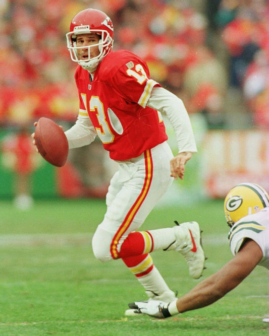 Steve Bono Photo Kansas City Chiefs Kc Picture Nfl Football Game Action