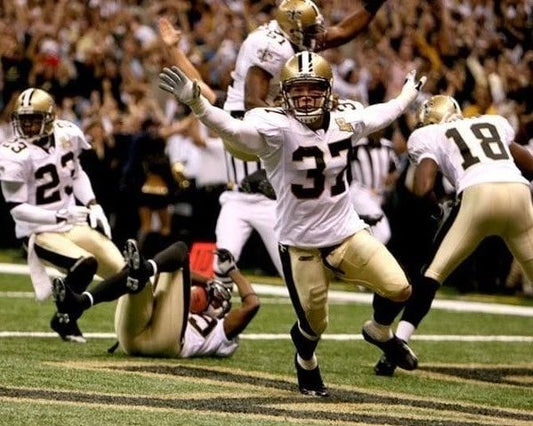 Steve Gleason Photo New Orleans Saints Nfl Football Picture Blocked Kick