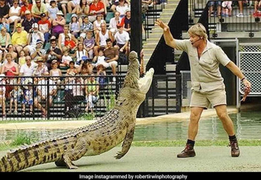 Steve Irwin The Crocodile Hunter Publicity Picture Keychain Image Print 5 X 7