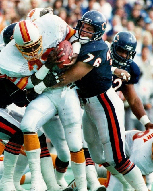 Steve Mcmichael Magnet Chicago Bears Picture Vs Bucs