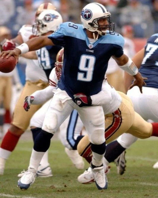 Steve Mcnair Keychain Tennessee Titans Picture Nfl Football Vs Niners