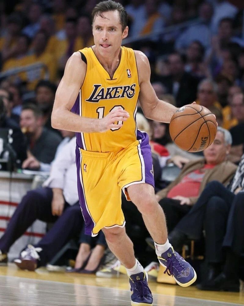 Steve Nash Photo Los Angeles Lakers La Basketball Nba Action
