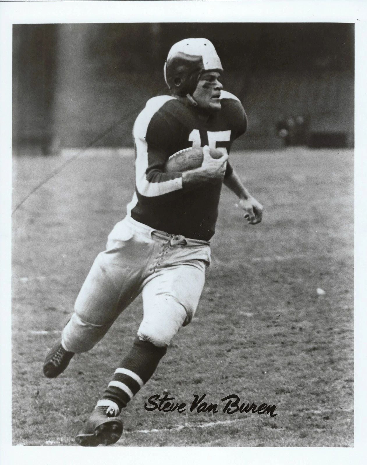 Steve Van Buren Photo Philadelphia Eagles Picture Nfl Football