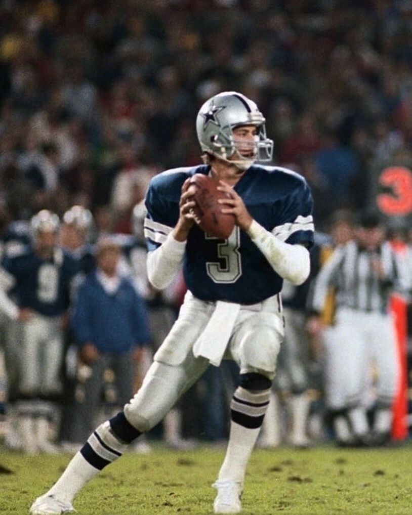 Steve Walsh Photo Dallas Cowboys Picture Nfl Game Action