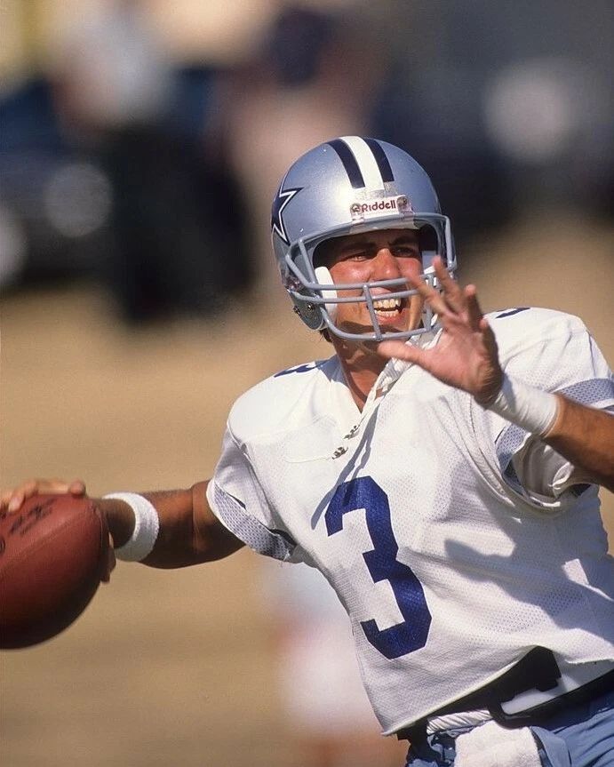 Steve Walsh Photo Dallas Cowboys Picture Nfl Passing