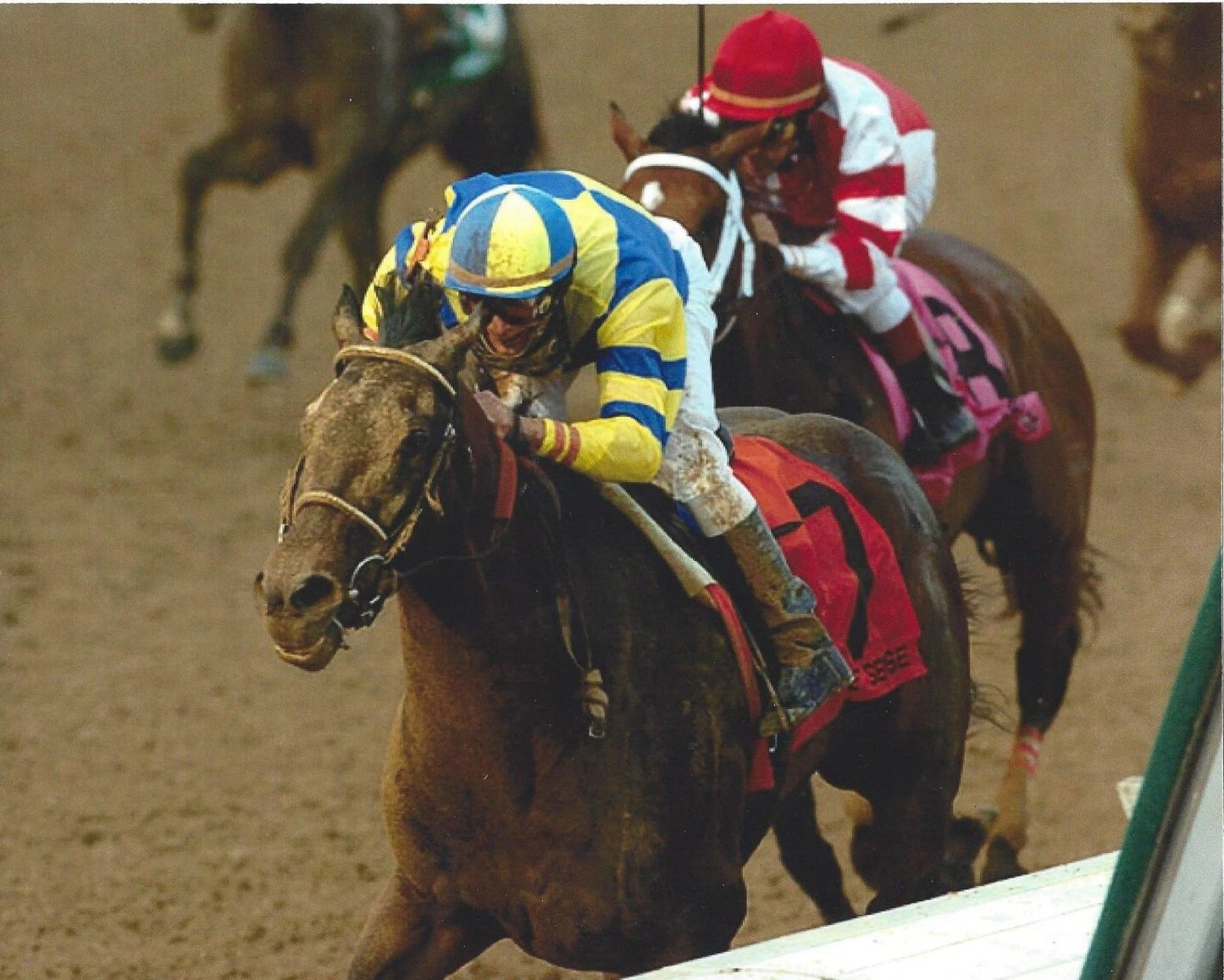Street Sense Photo Horse Racing Picture Jockey 300 Piece Jigsaw Puzzle
