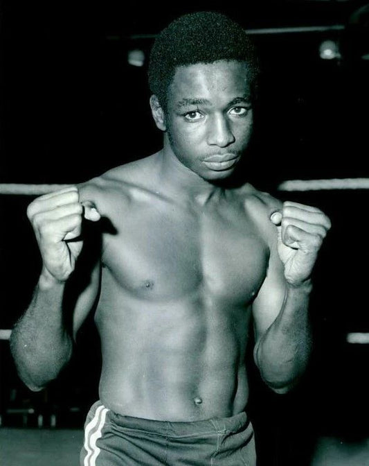 Sugar Ray Seales Keychain Boxing Picture Close Up