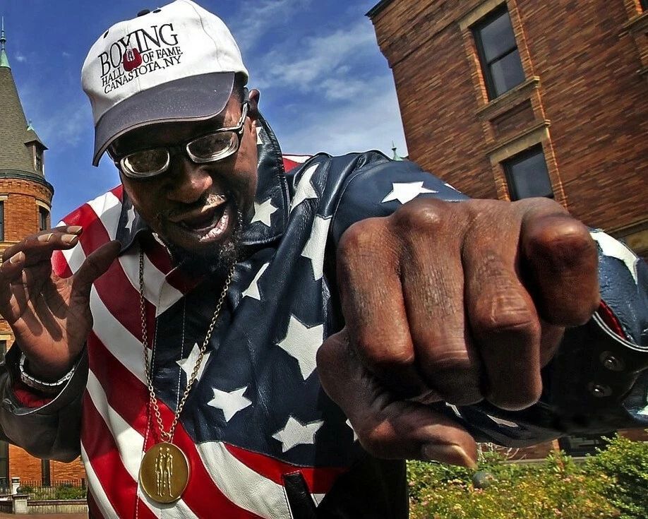 Sugar Ray Seales Photo Boxing Picture Color