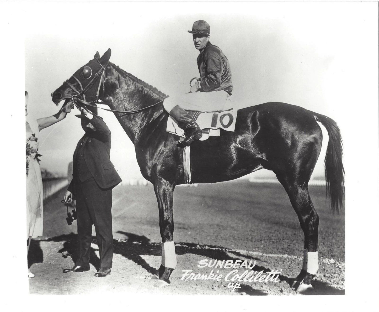 Sunbeau Photo Horse Racing Picture Jockey Frankie Colliletti
