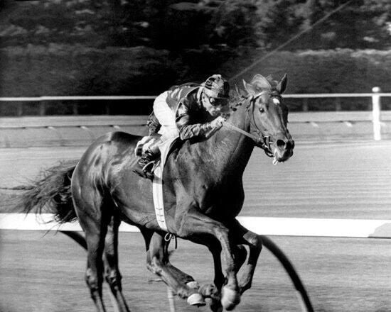Swaps Keychain Horse Racing Picture