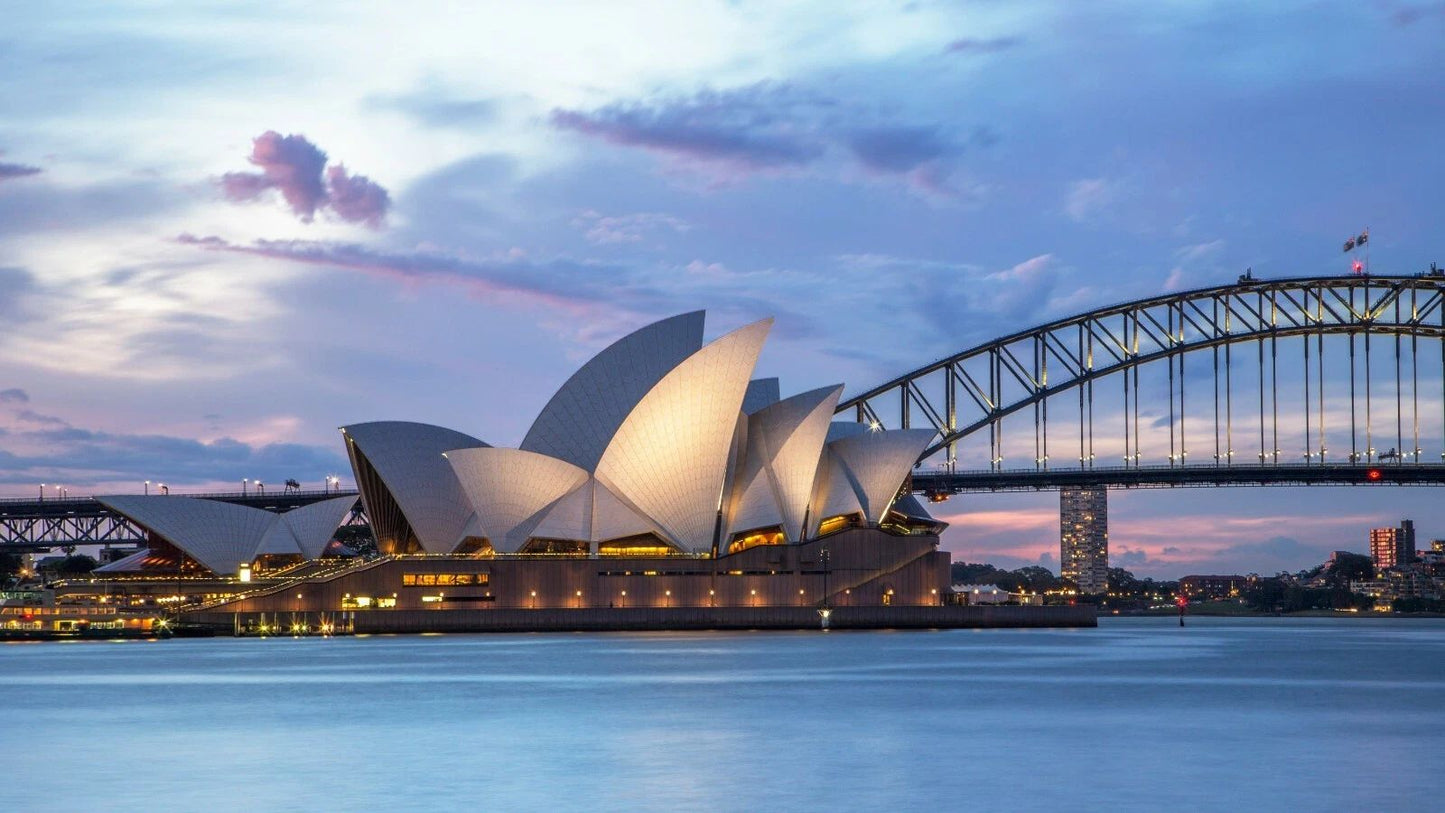 Sydney Opera House Magnet Picture Magnet Australia Music Wales Art