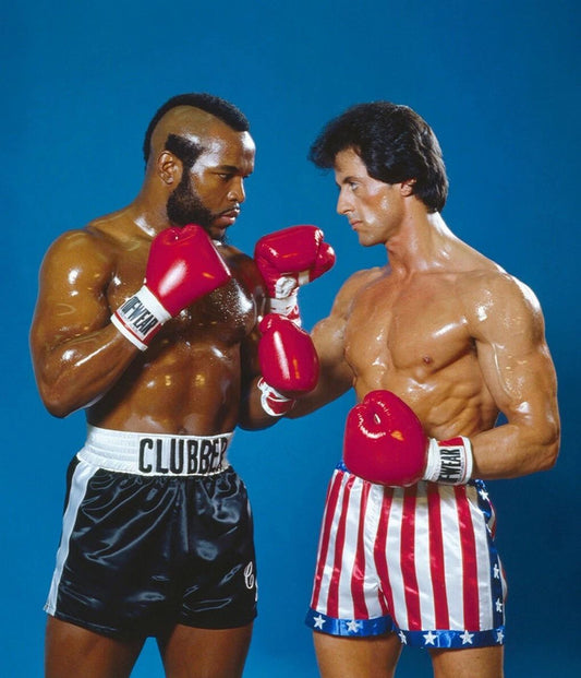 Sylvester Stallone Mr. T Rocky Iii Balboa Boxing Movie Picture Magnet