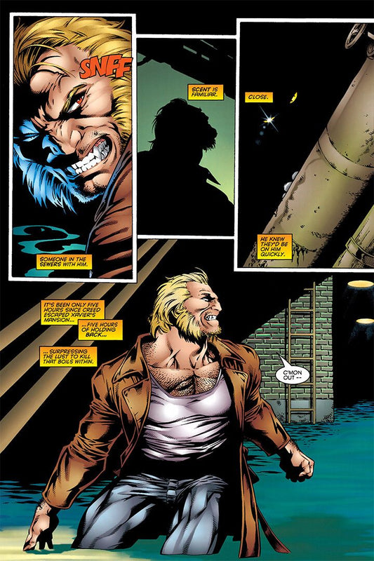Sabertooth Vs Wolverine Decor Wall Art Jigsaw Puzzle
