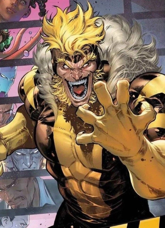 Sabretooth Fierce Pose 689 Print Poster