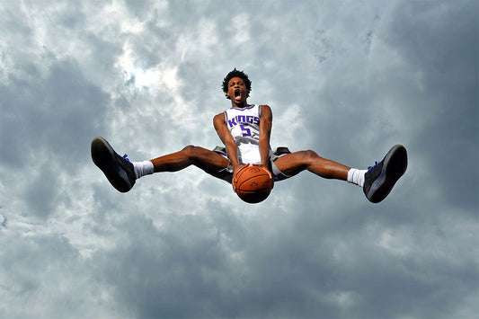 Sacramento Kings Basketball Team Athlete Deaaron Fox Wall Home Jigsaw Puzzle