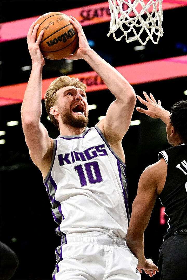 Sacramento Kings Basketball Team Domantas Sabonis Athlete Jigsaw Puzzle