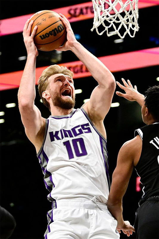 Sacramento Kings Basketball Team Domantas Sabonis Athlete Jigsaw Puzzle