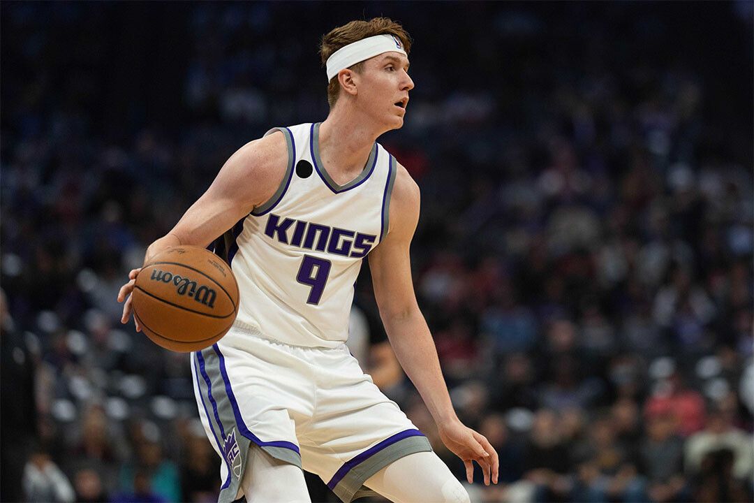 Sacramento Kings Team Kevin Huerter 9 Basketball Player Jigsaw Puzzle