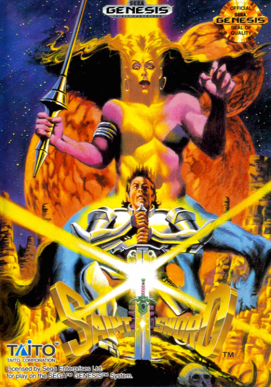 Saint Sword (Usa) Genesis Print Poster