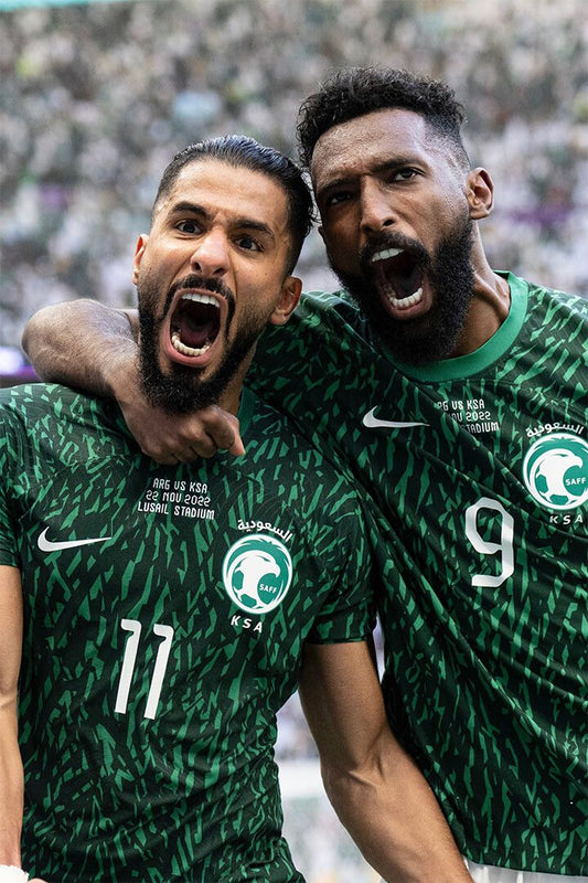 Saleh Alshehri Saudi Arabia National Team World Soccer Fans Art Jigsaw Puzzle