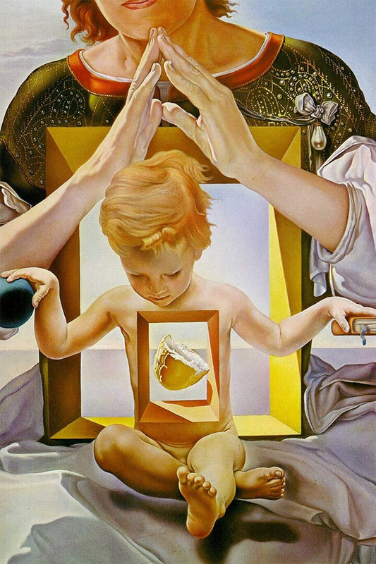 Salvador Dali Madonna Reproduction Of Painting Print Wall Art Hom Jigsaw Puzzle