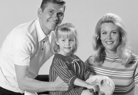 Samantha Tabitha & Darrin Stevens From Bewitched Picture Keychain