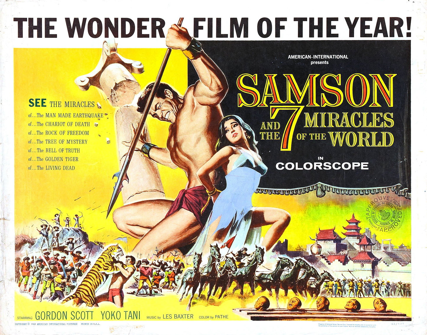 Samson And Seven Miracles Of World 02 Movie Magnet