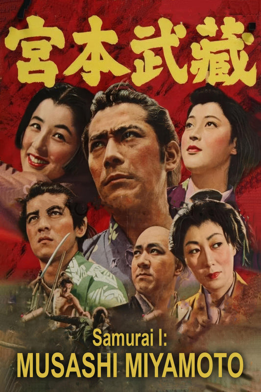 Samurai I Musashi Miyamoto (1954) Movie Magnet