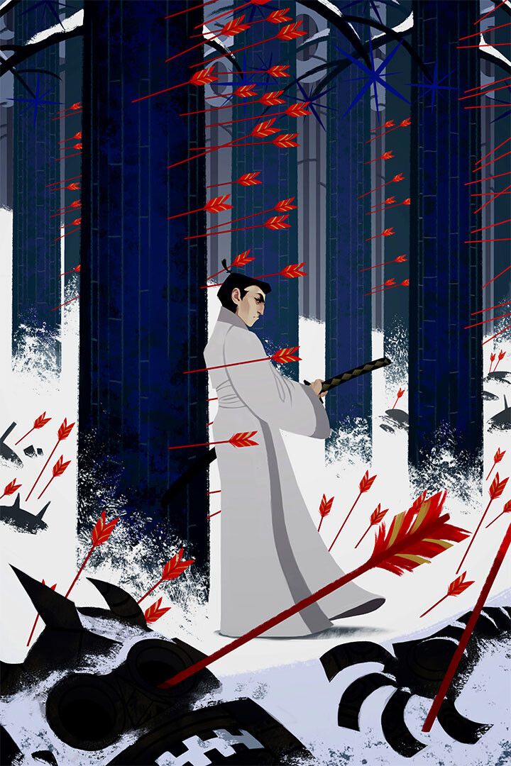 Samurai Jack Movie Tv Series Us Comic Film Fantasy Jigsaw Puzzle
