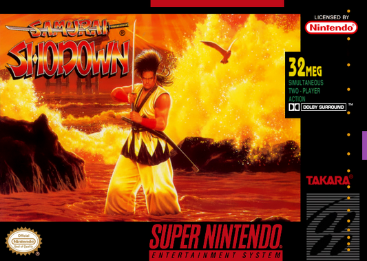 Samurai Shodown (Usa) Snes Print Poster