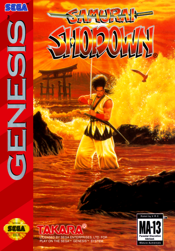 Samurai Shodown (Usa) Genesis Print Poster