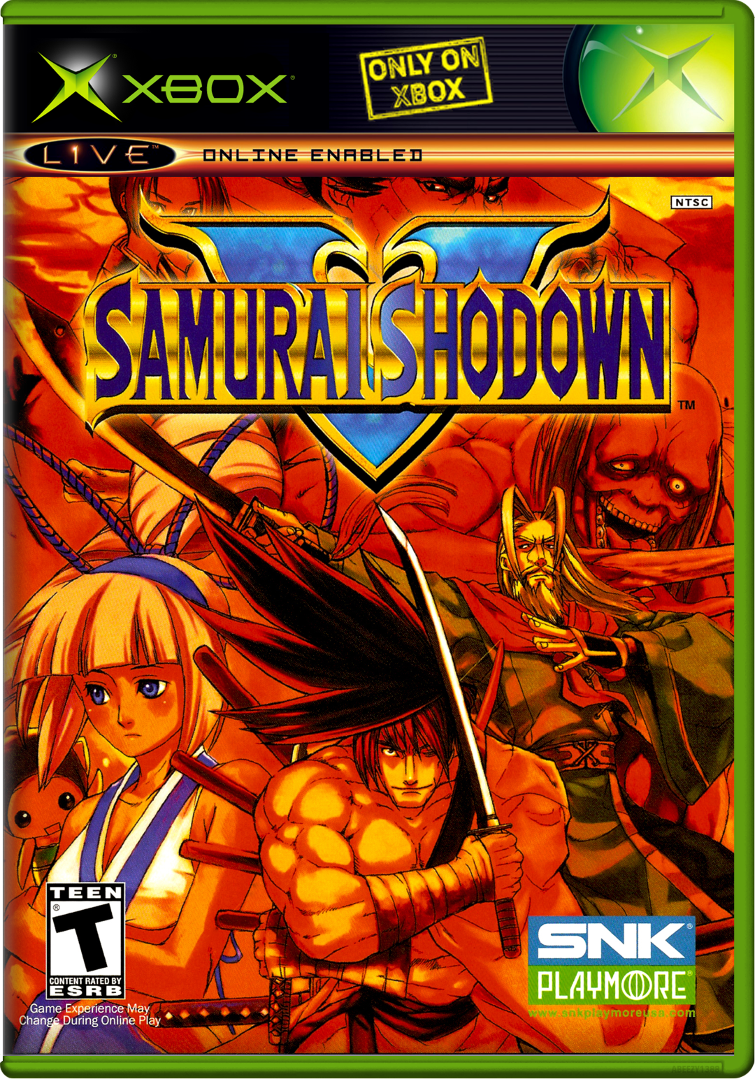Samurai Shodown V Xbox Print Poster