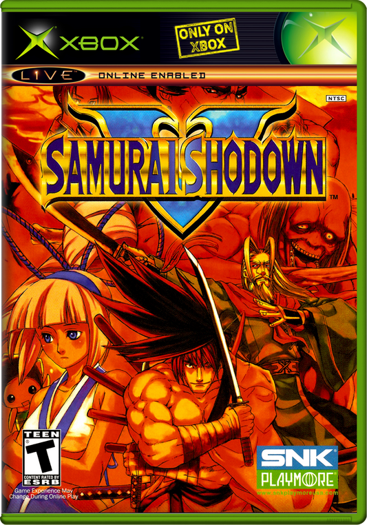 Samurai Shodown V Xbox Print Poster