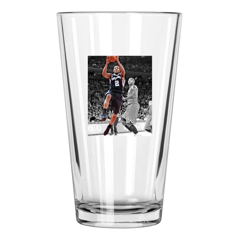 San Antonio Spurs Kawhi Leonard Photo Nba Spotlight Pint Beer Drinking Glass