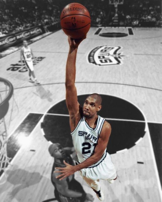 San Antonio Spurs Tim Duncan Glossy Magnet Nba Spotlight Magnet