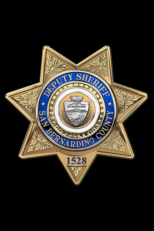 San Bernardino County Sheriffs Department Print Jigsaw Puzzle