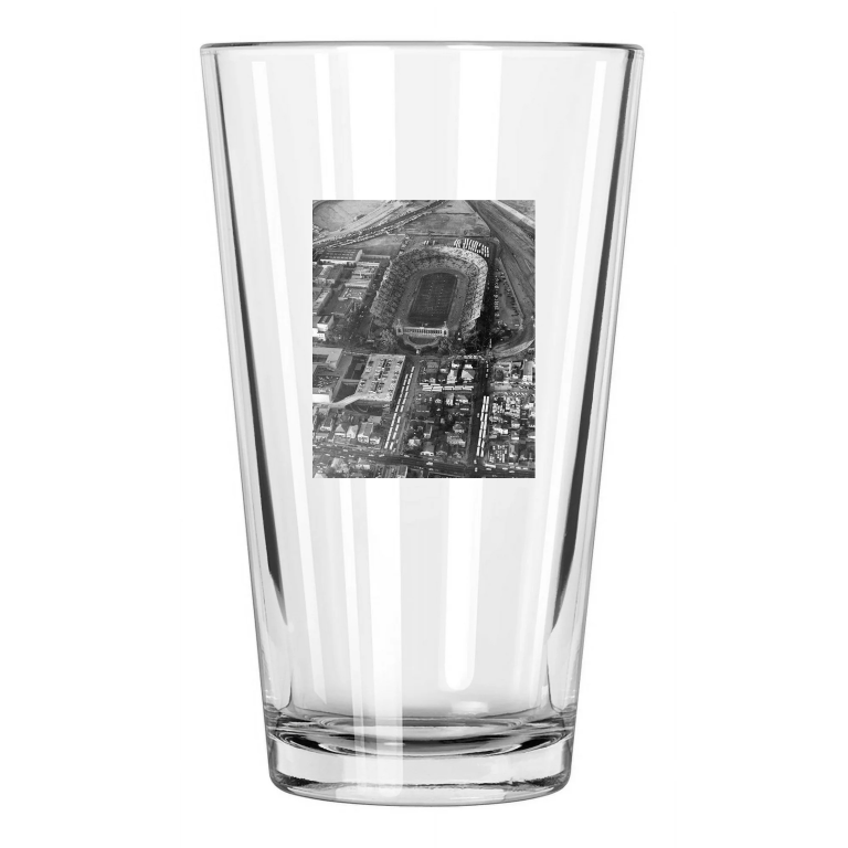 San Diego Chargers City Stadium Photo Balboa Stadium 2 Pint Beer Drinking Glass