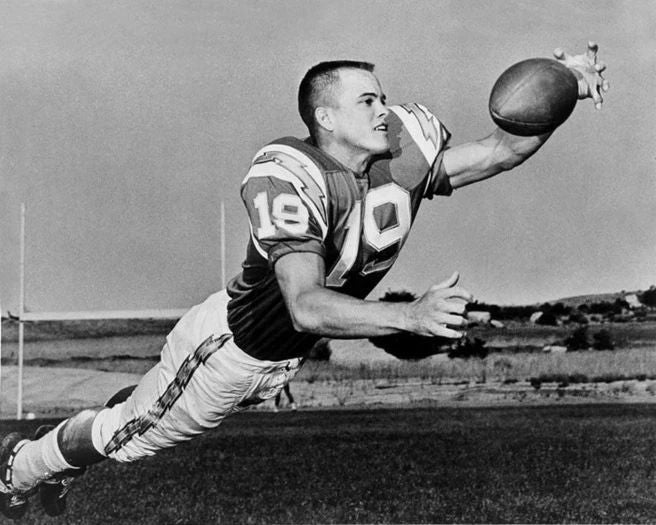 San Diego Chargers Lance Alworth Glossy Magnet Football Magnet Hof 78 2