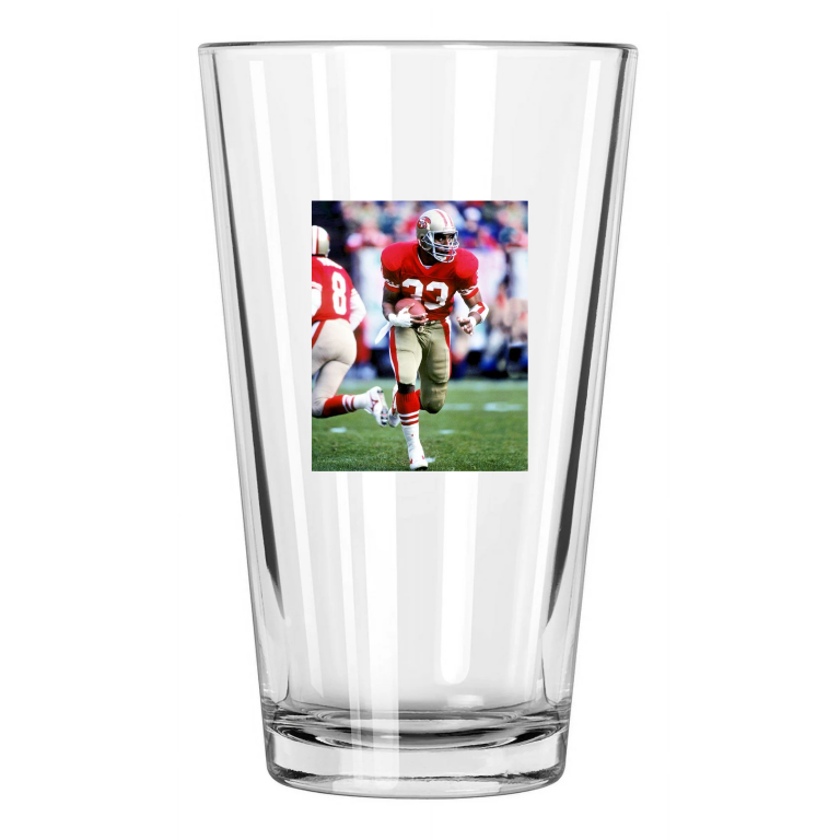 San Francisco 49Ersroger Craig Photo Football Pint Beer Drinking Glass