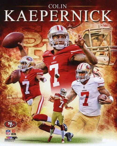 San Francisco 49Ers Colin Kaepernick Glossy Magnet Nfl Football Magnet