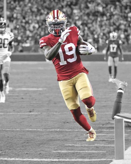 San Francisco 49Ers Deebo Samuel Glossy 8&Quot;X10&Quot; Magnet Spotlight Magnet