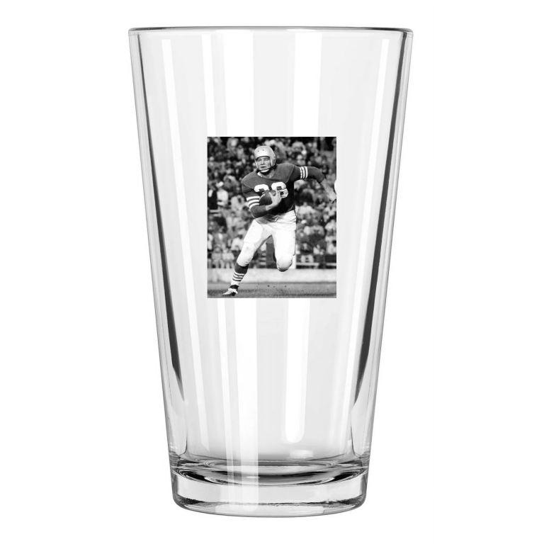 San Francisco 49Ers Hugh Mcelhenny Photo Football Nfl Pint Beer Drinking Glass